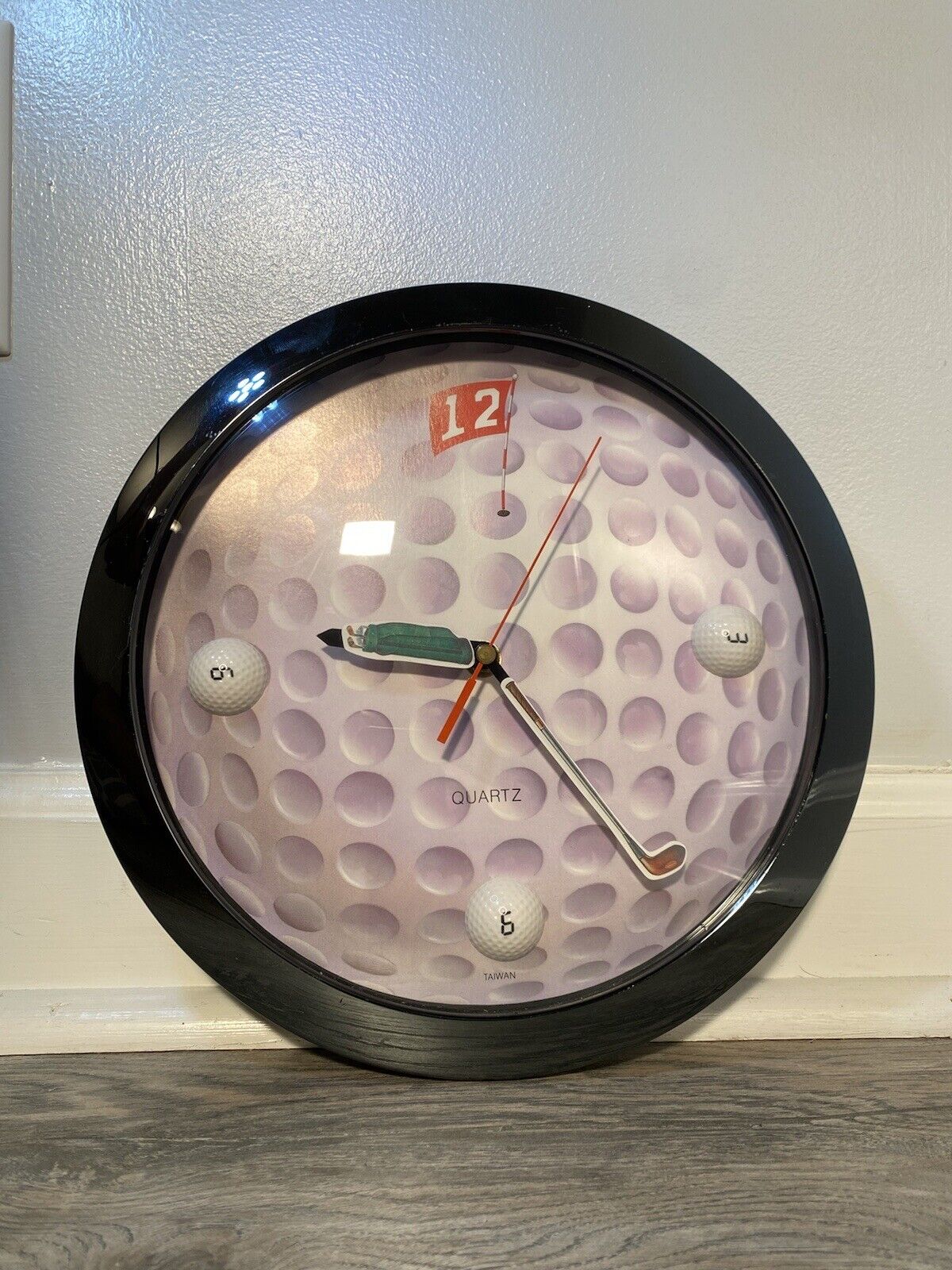 Golf Clock Awesome Man Cave/she Shed