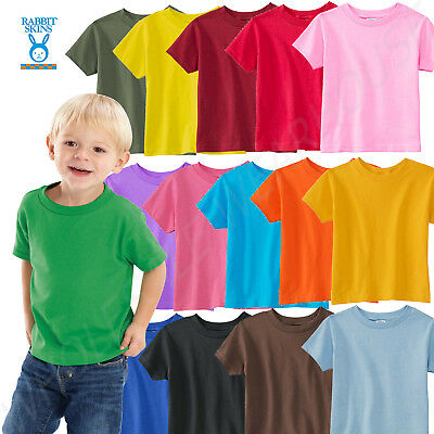 New Rabbit Skins Toddler 5.5 Oz. Short Sleeve T-shirt M-rs330