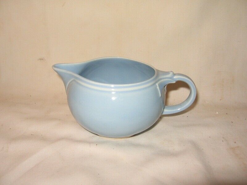 Lu-ray Pastels Blue Creamer T.s.& T.  2 3/4" Height Vgc